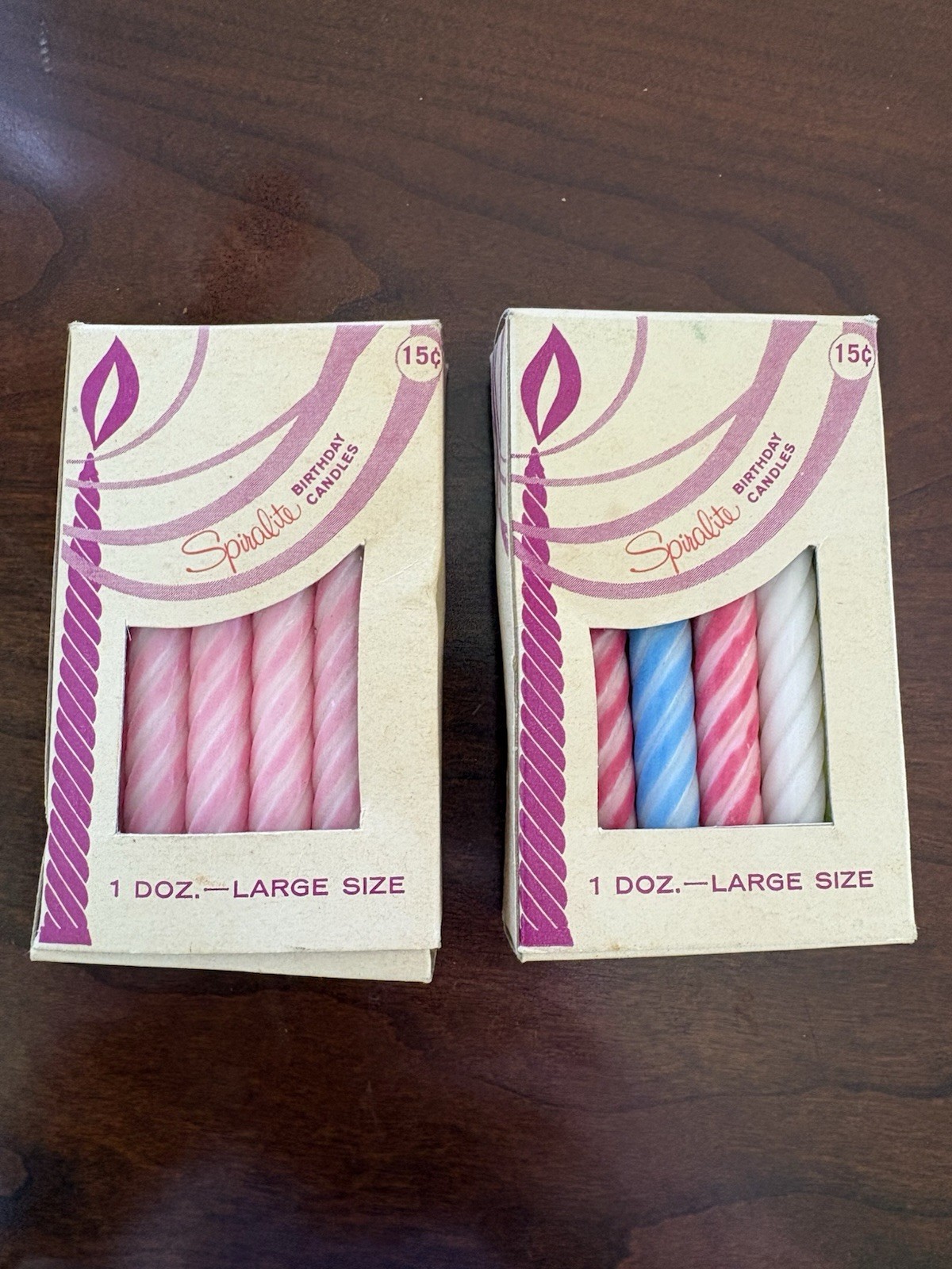 Lot Of Vintage Hand Dipped Birthday Candles And Candle Holders For Cake NEW