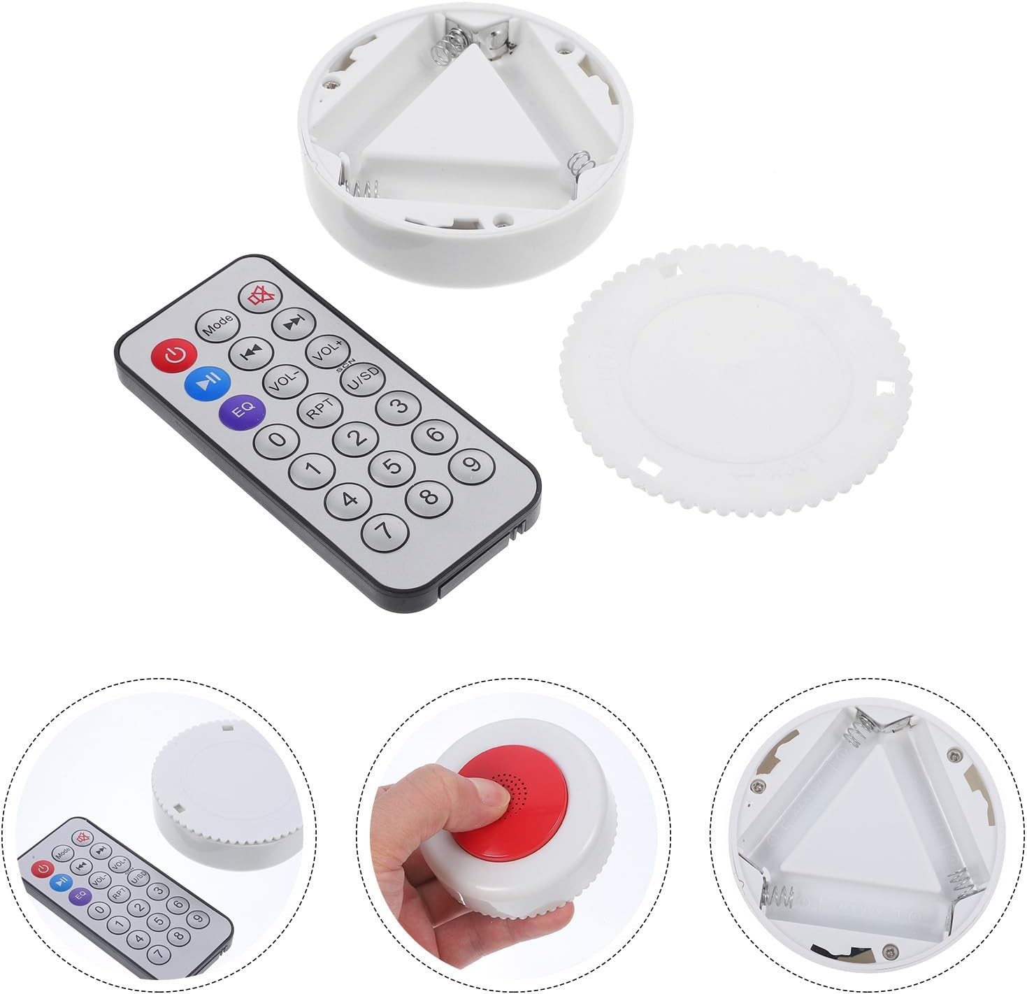 Remote Control Fart Machine Noise Maker, 50 Sound Effects, Prank Gag Gift Toy