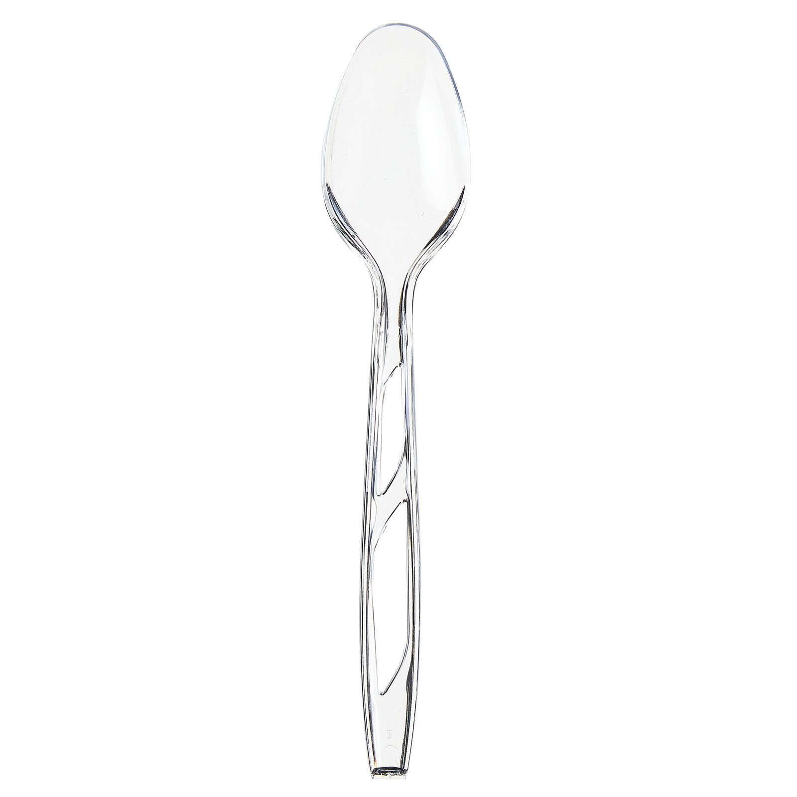 Great Value Plastic Everyday Clear Spoons, 100 Count