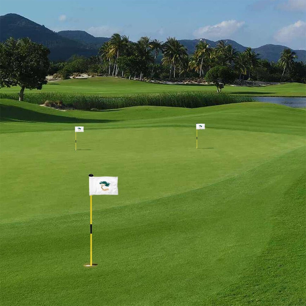 JUPITER HILLS COUNTRY CLUB Golf Pin Flag PGA Tour Regulation Tube Flag 8x6Inch