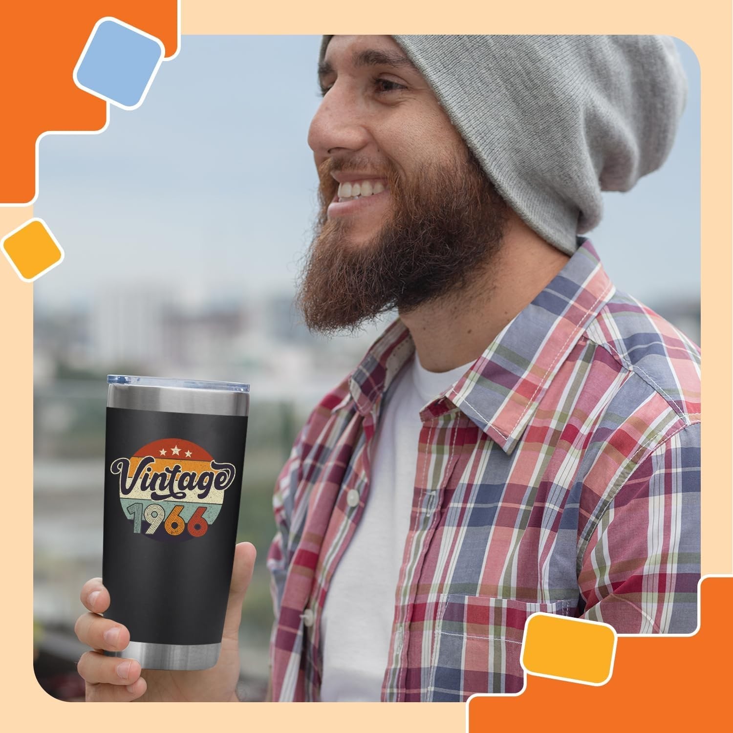 Funny 60th Birthday Tumbler – Gift for Men/Women