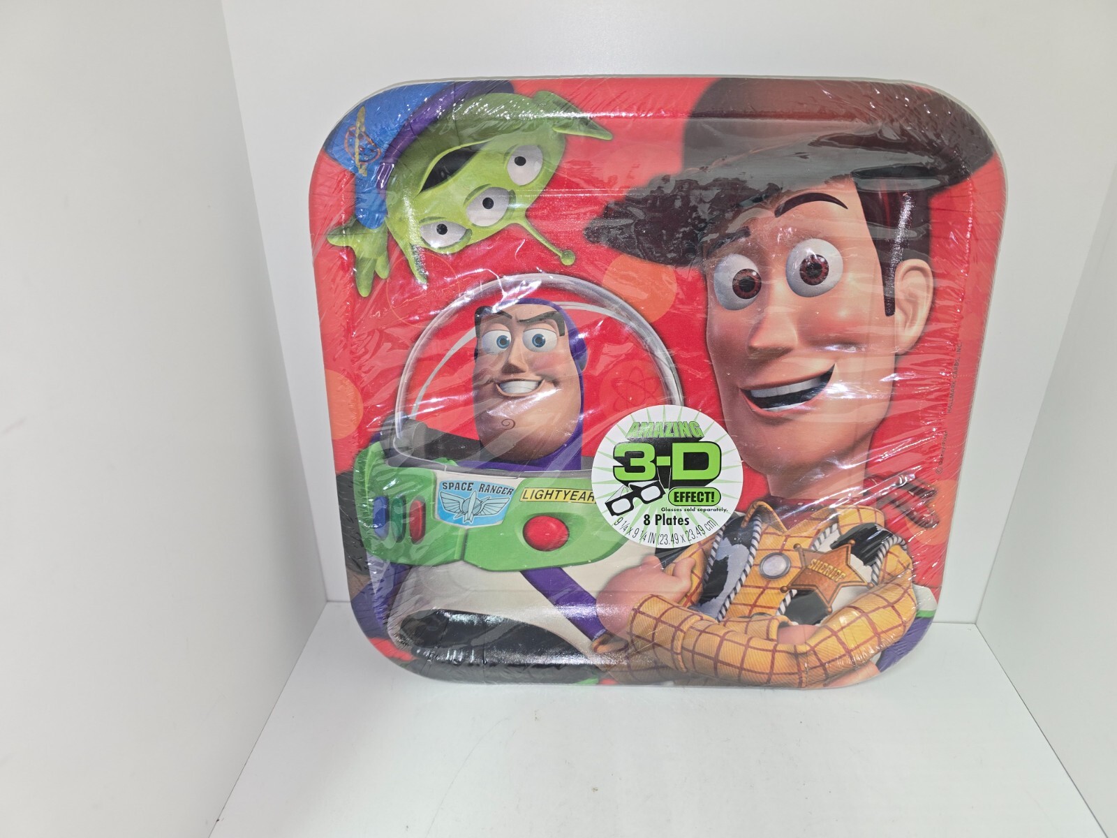 Toy Story Paper Plates 3D Effect – 8 plates – NEW – Party Express from Hallmark