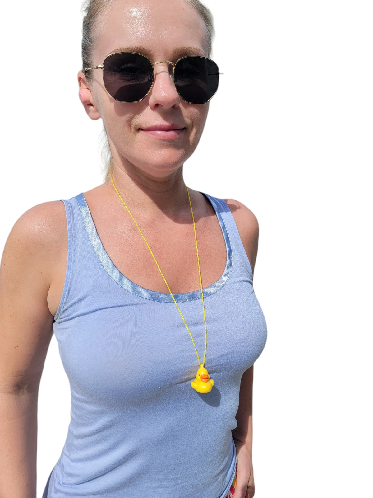 Cool Classic Mini Duck Necklaces (12 Pack) Yellow Duckies. Plastic. Party Favor