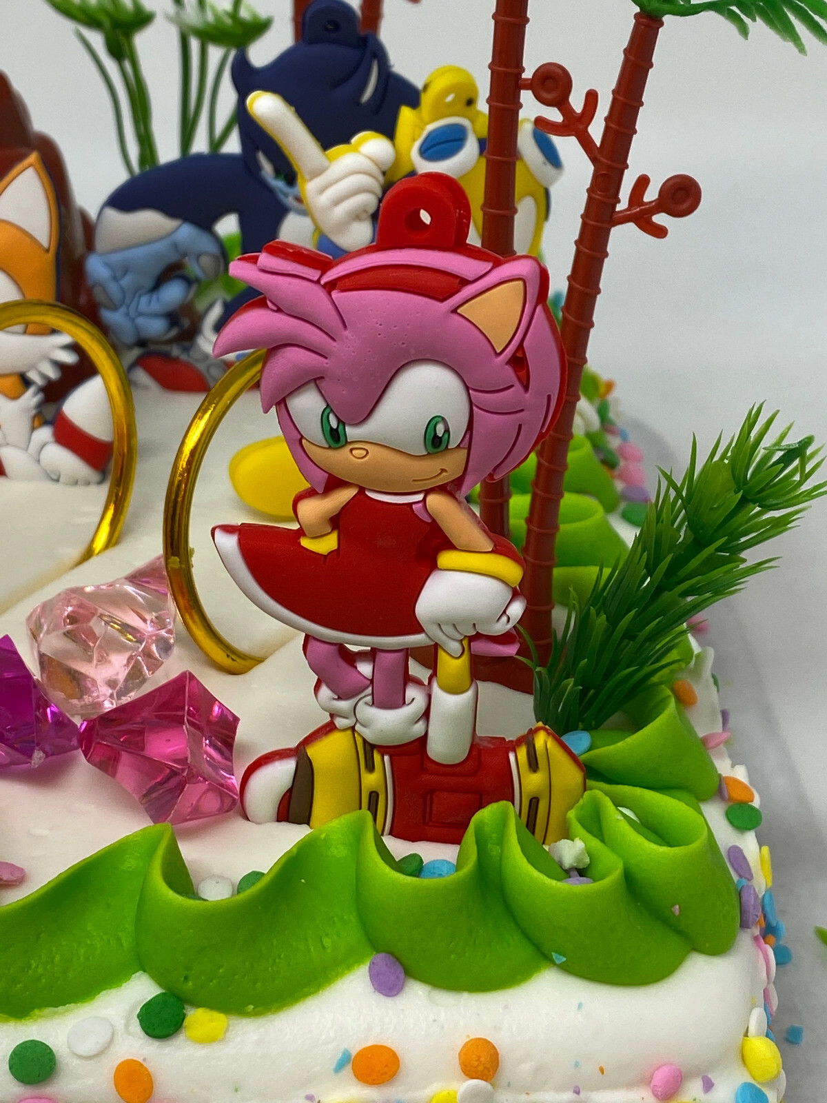 Sonic The Hedgehog 2 Birthday Cake Topper Set ~BRAND NEW~