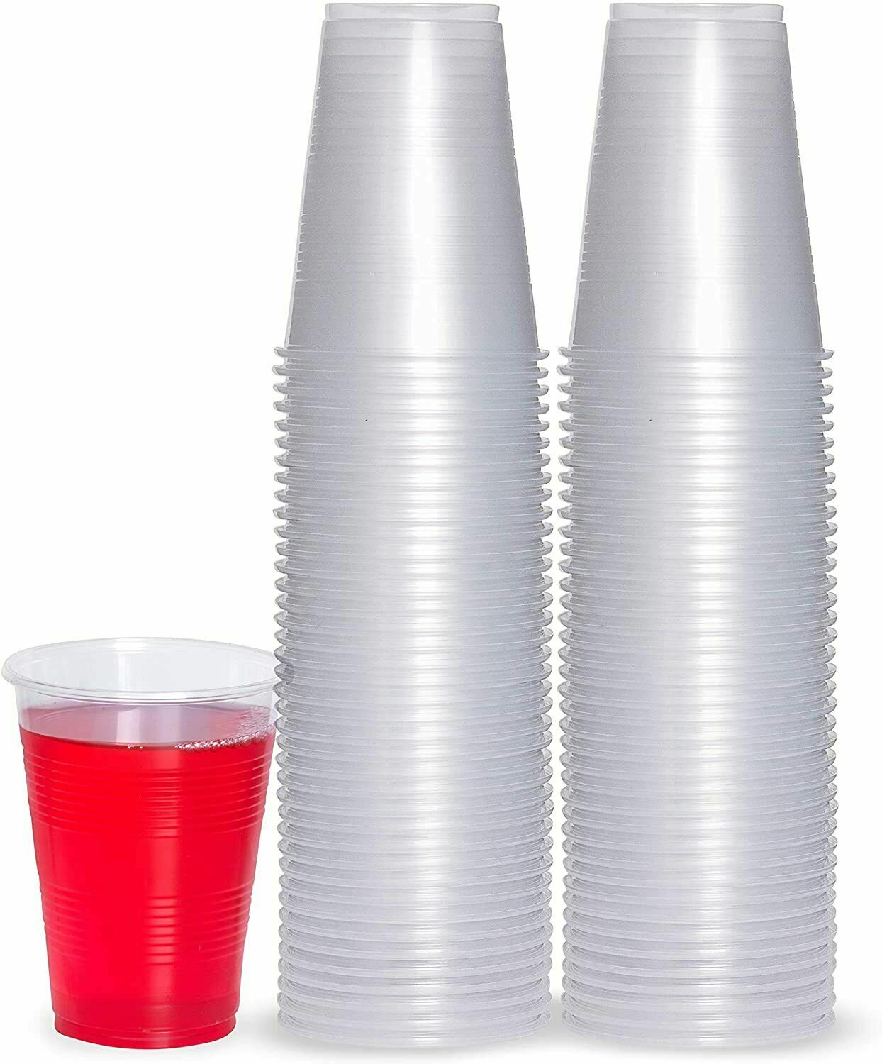 9 oz Disposable Translucent Plastic PET Cups For All Occasions 960pcs