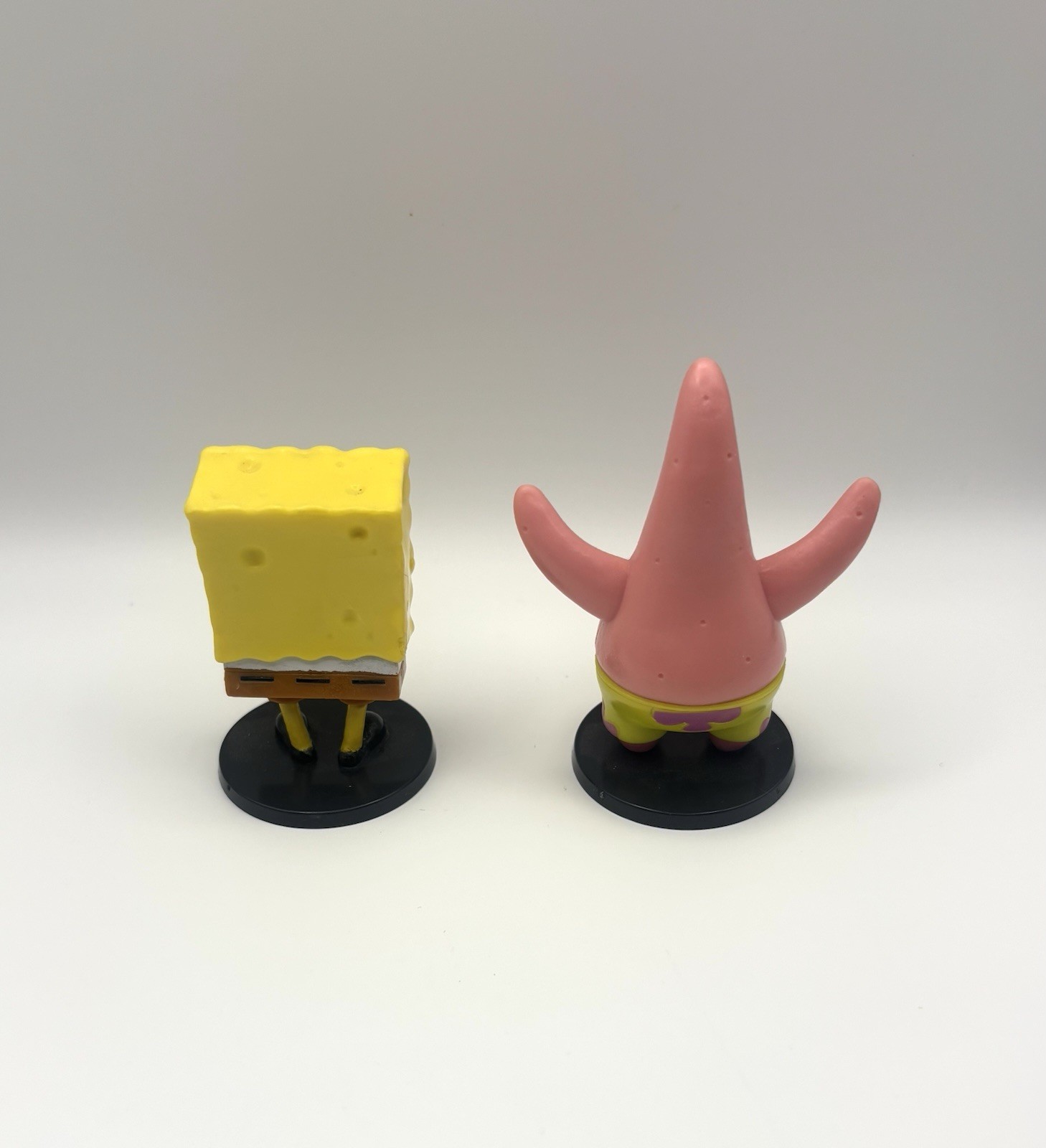 SpongeBob SquarePants & Patrick Cake Toppers Figures Lot of 2 Viacom 2018