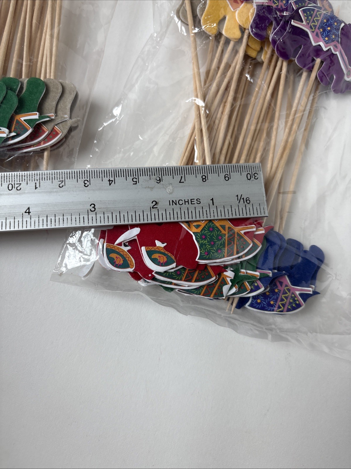 Lot of 2 Packs Pier 1 Elephant Picks Skewers Food Drinks Total 48 Picks
