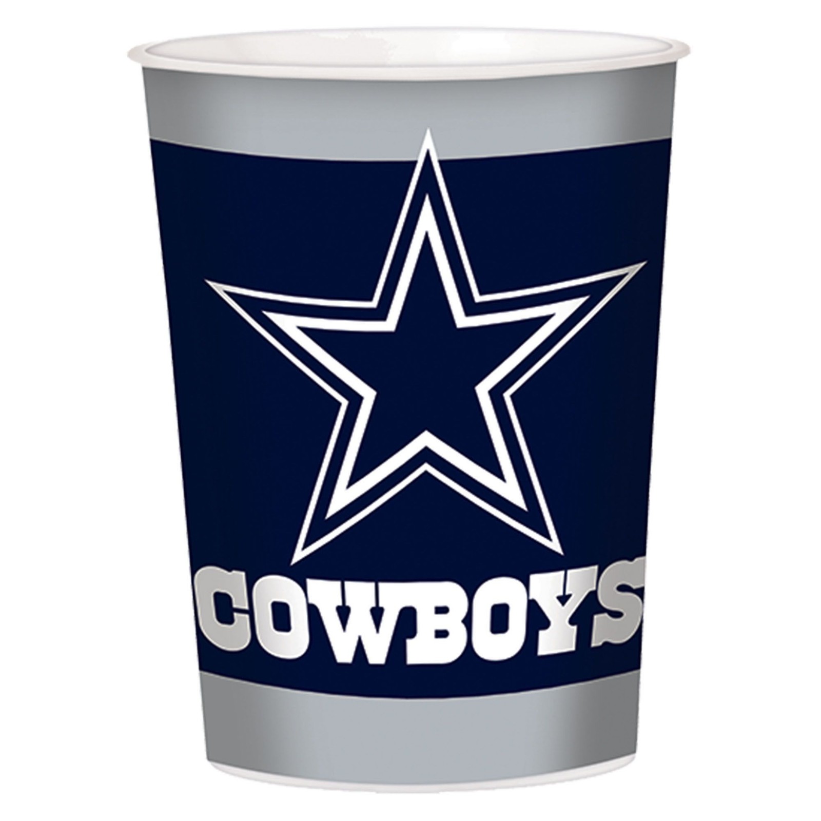 Dallas Cowboys NFL Pro Football Sports Banquet Party Favor 16 oz. Plastic Cup