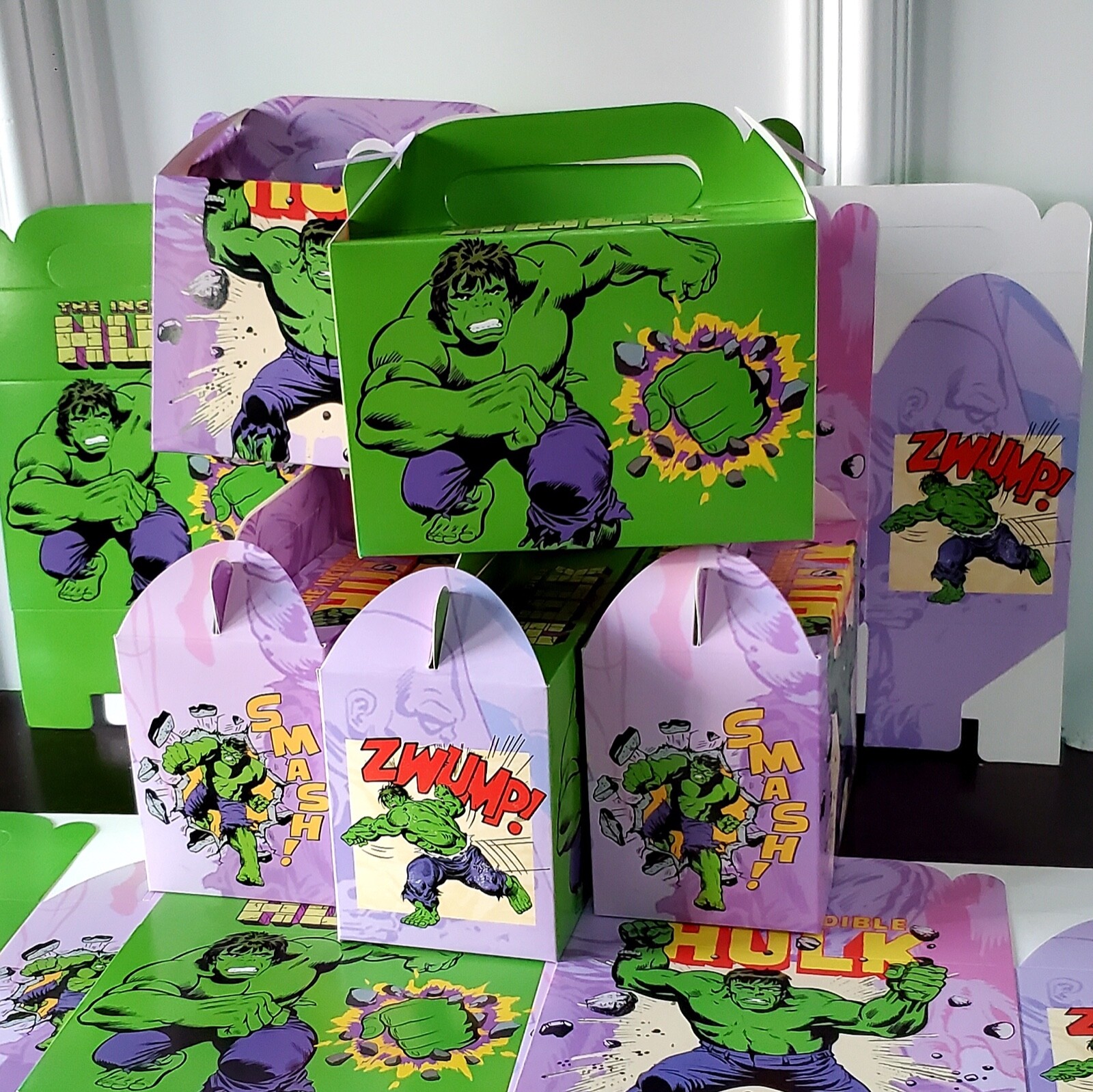 HULK AVENGERS CUPCAKE BIRTHDAY PARTY DECORATION CAKE TOPPER SUPPLIES