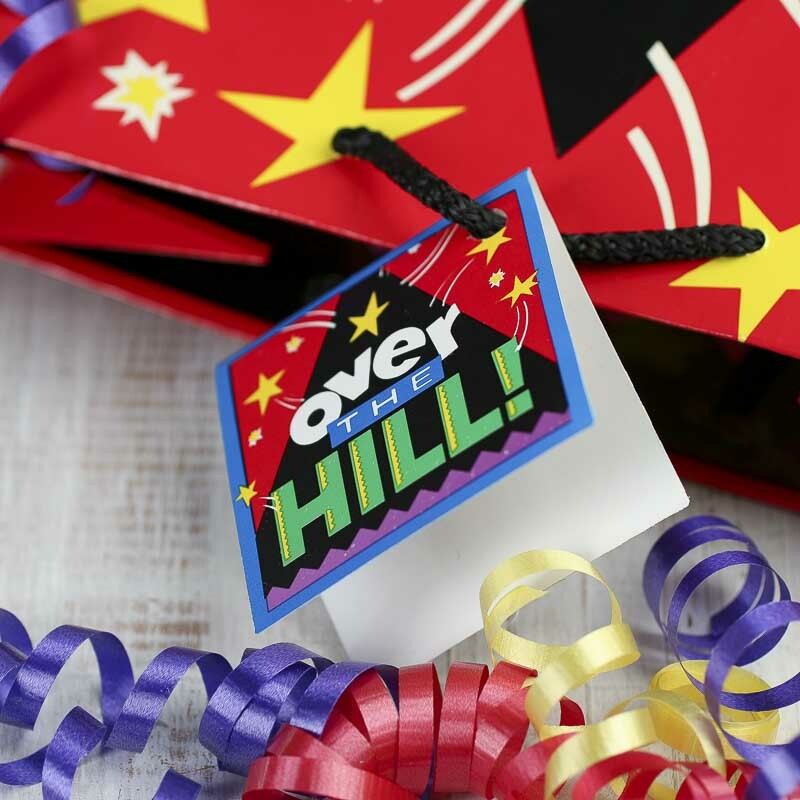 Factory Direct Craft Over The Hill! Birthday Gift Bag | 24 Pieces