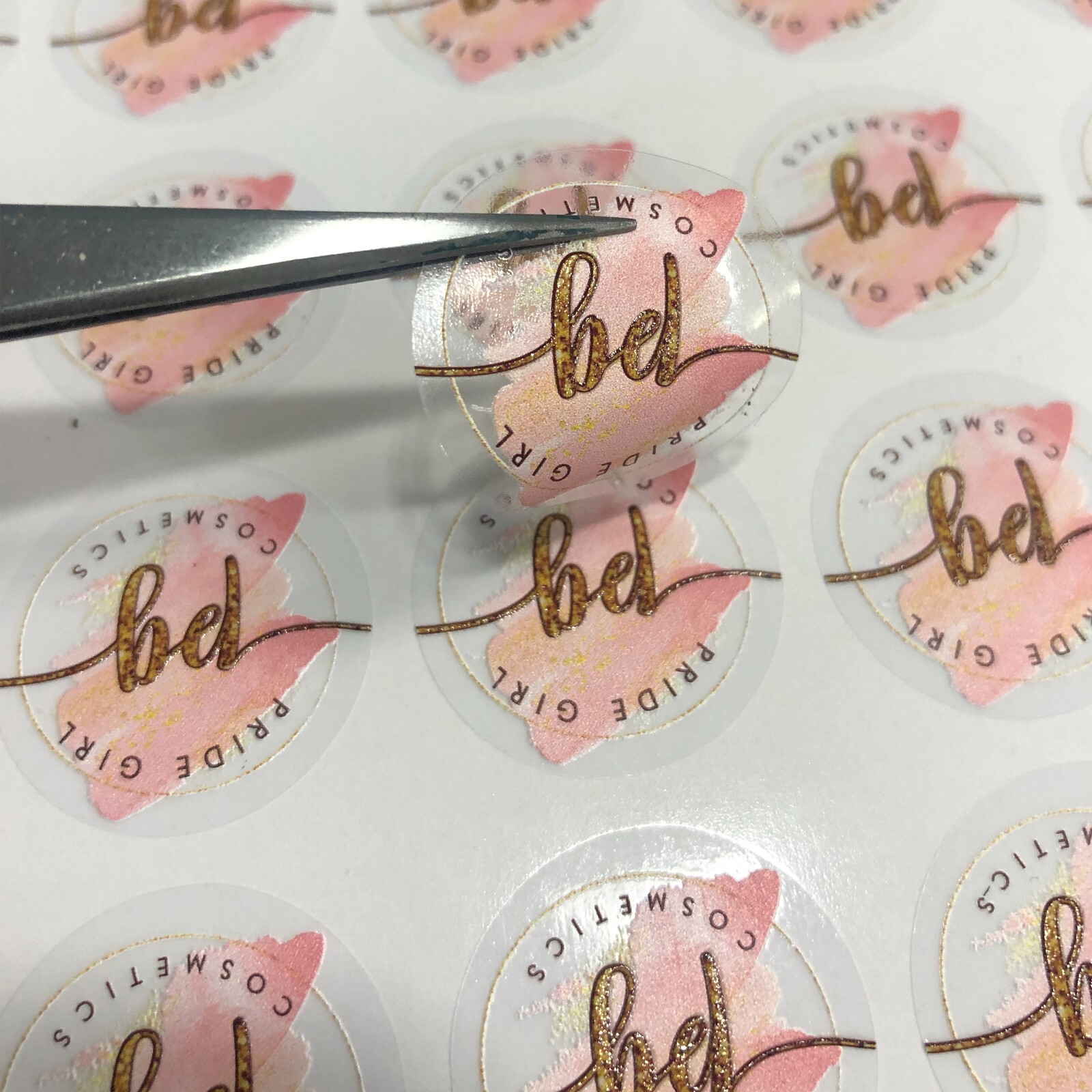 Personalized Clear Stickers | Custom Clear Stickers | Favor Stickers