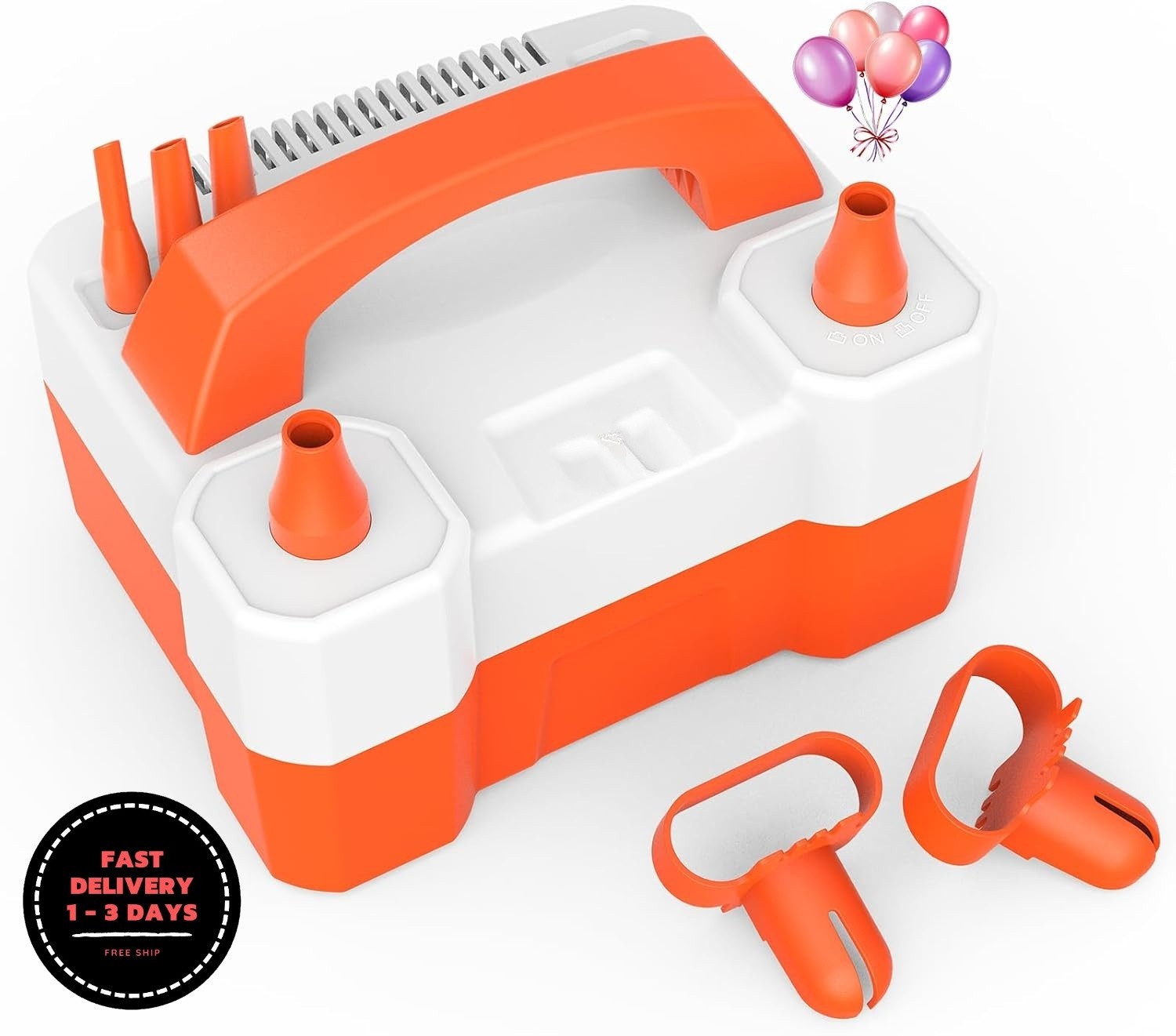 Bomba eléctrica para todo tipo de globos, 110 V, 600 W. Soplador de globos