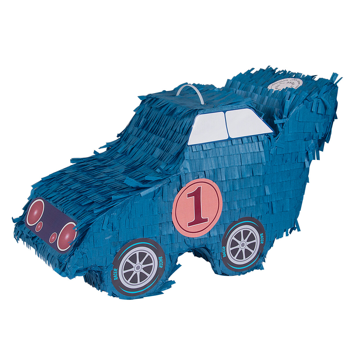 Blue Car Pinatas Mexican Pinatas with Hanging Loop Kids Birthday Party Supplies