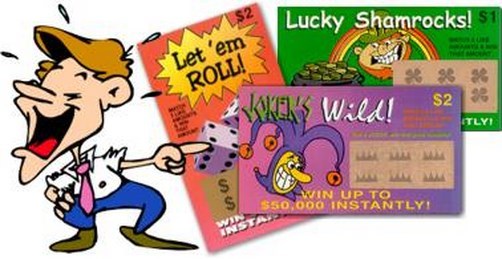 (100) Fake Lotto Tickets Prank Joke Lottery – Funny Novelty Gag ~ wholesale