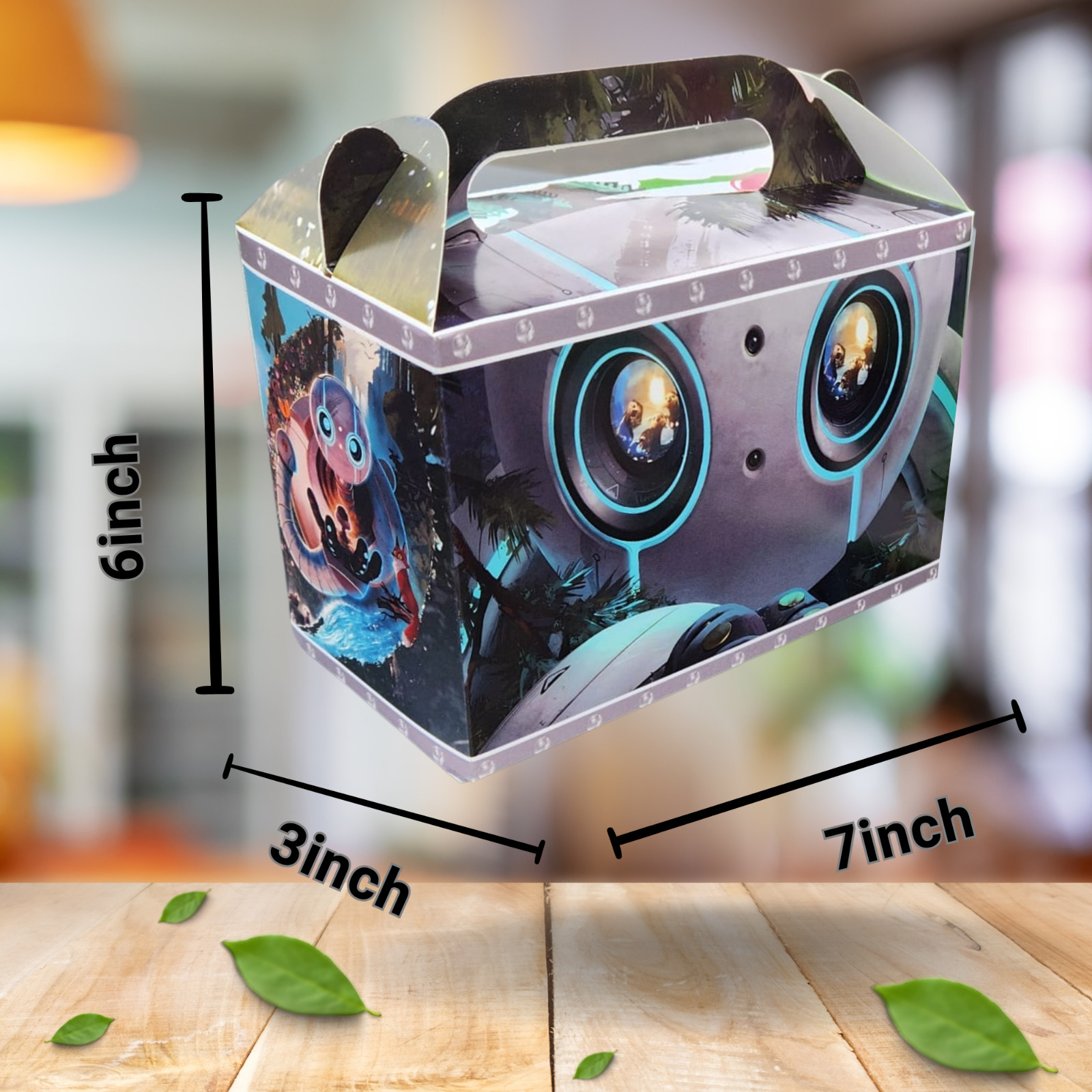 The Wild Robot Party Supplies happy birthday centerpiece decoration cup plate
