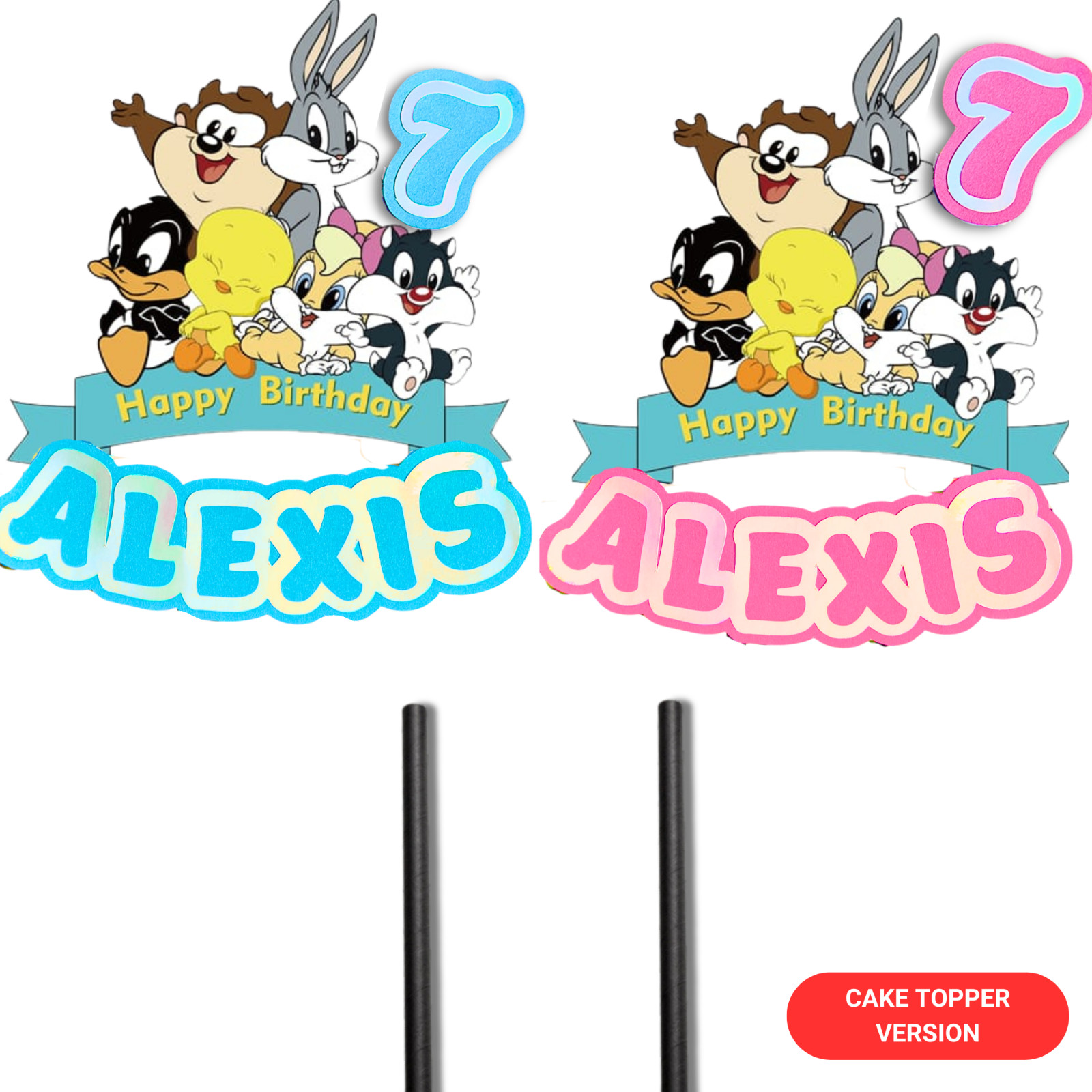 Looney tunes baby plate cup birthday party supplies favor centerpiece decoration