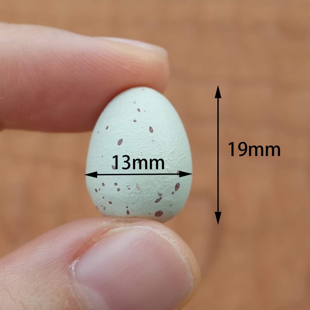 FOIBURELY 8 Pcs Solid Canary Plastic Eggs Hatching Trick The Birds to…