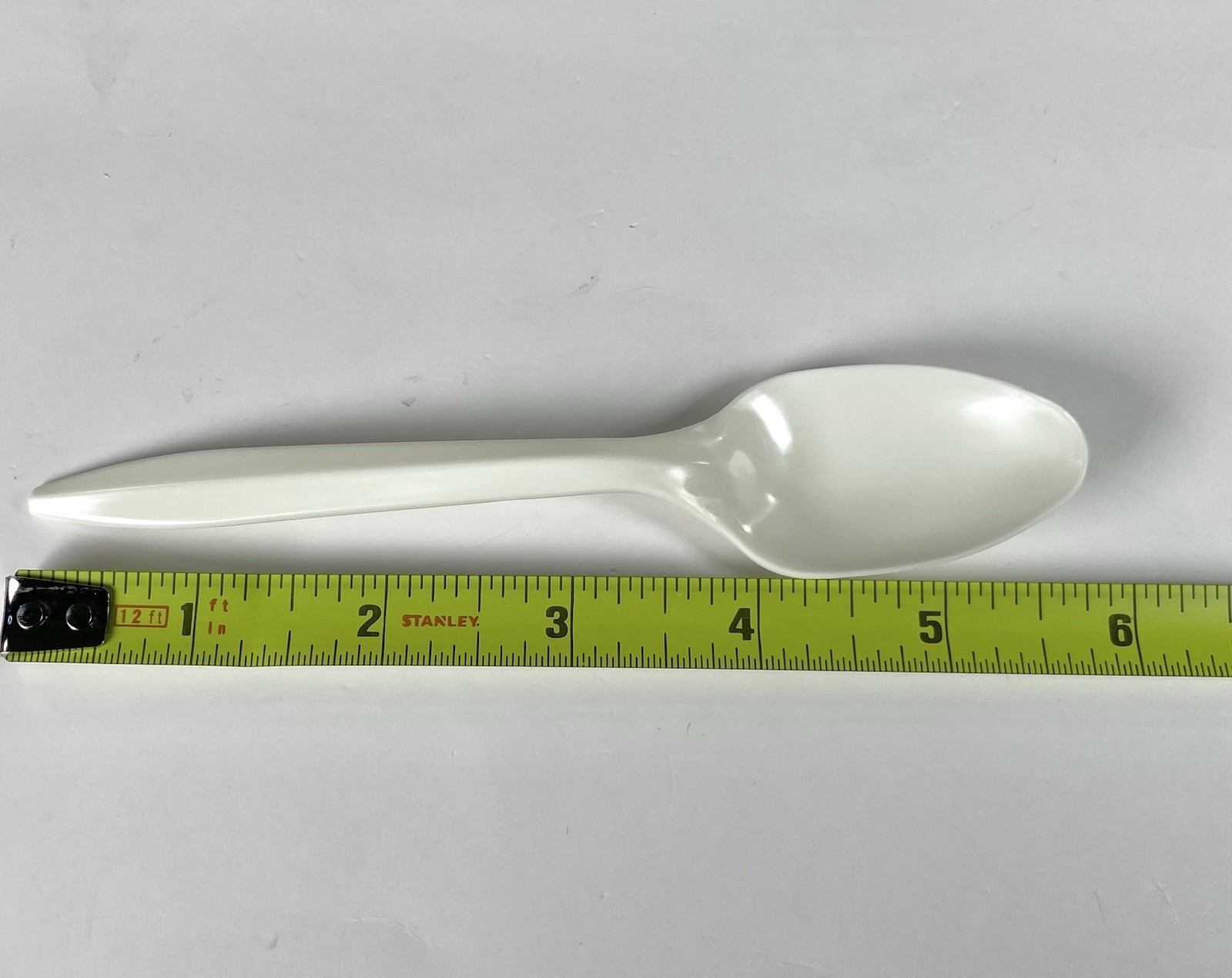 1000 Individually Wrapped Plastic Spoons Disposable Medium Weight Durable WHITE