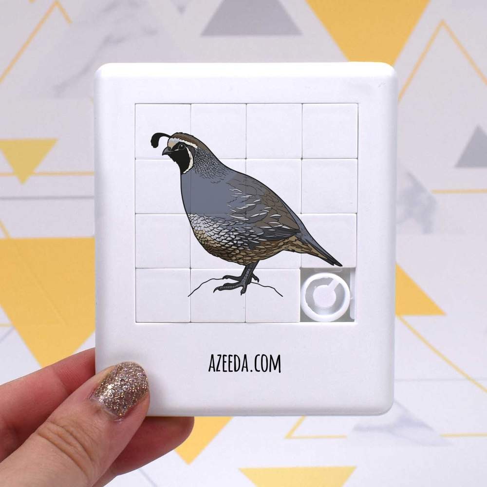 ‘California Quail’ Sliding Puzzle (PZ00042358)