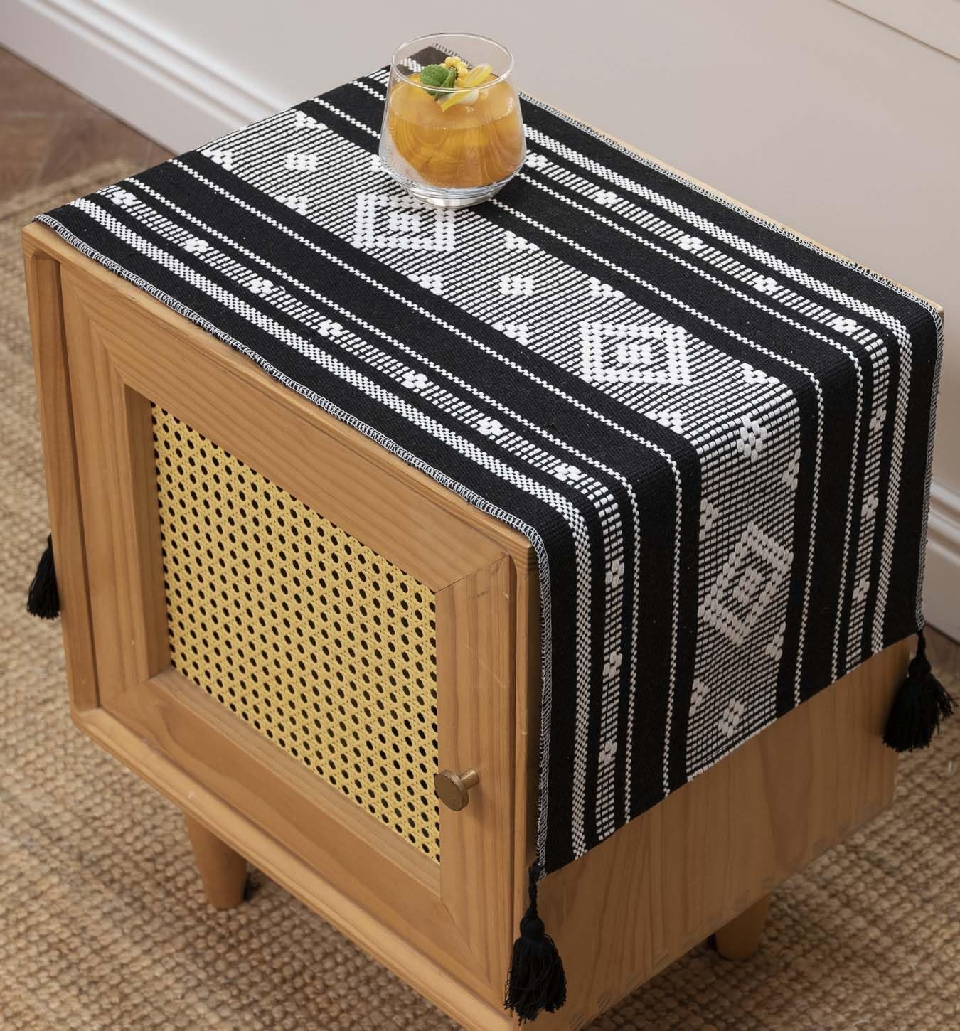 TheoZemica Nightstand Cover 14�35 Inch Bedside Table Cloth Rectangle for Bed Sid