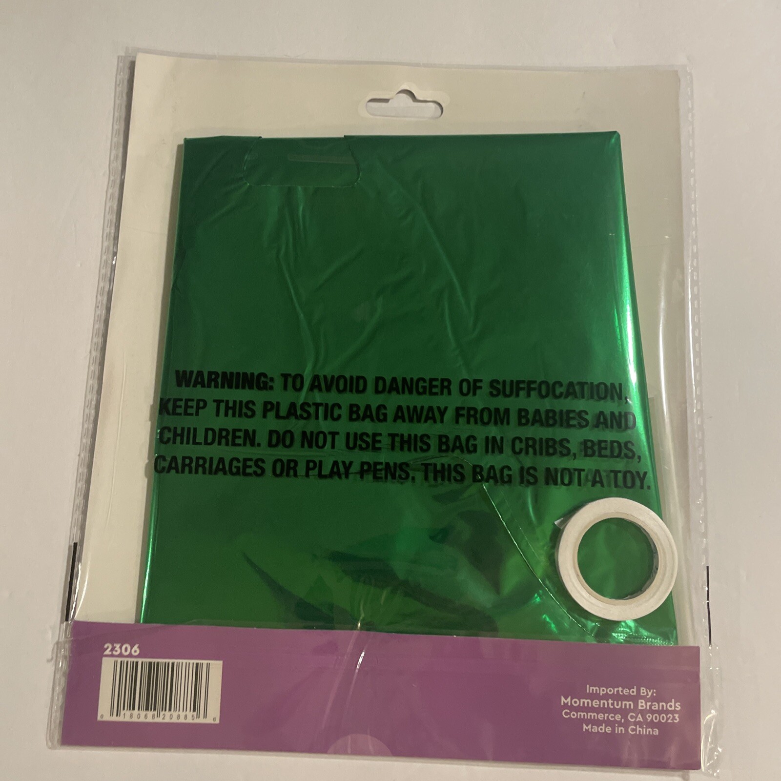 Mylar Balloons “Happy Birthday” Green Banner New