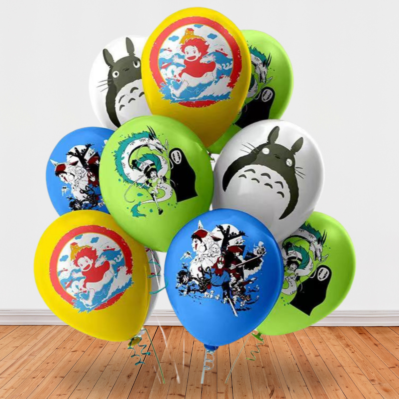 GHIBLI STUDIO Party Supplies happy birthday centerpiece decoration cup plate