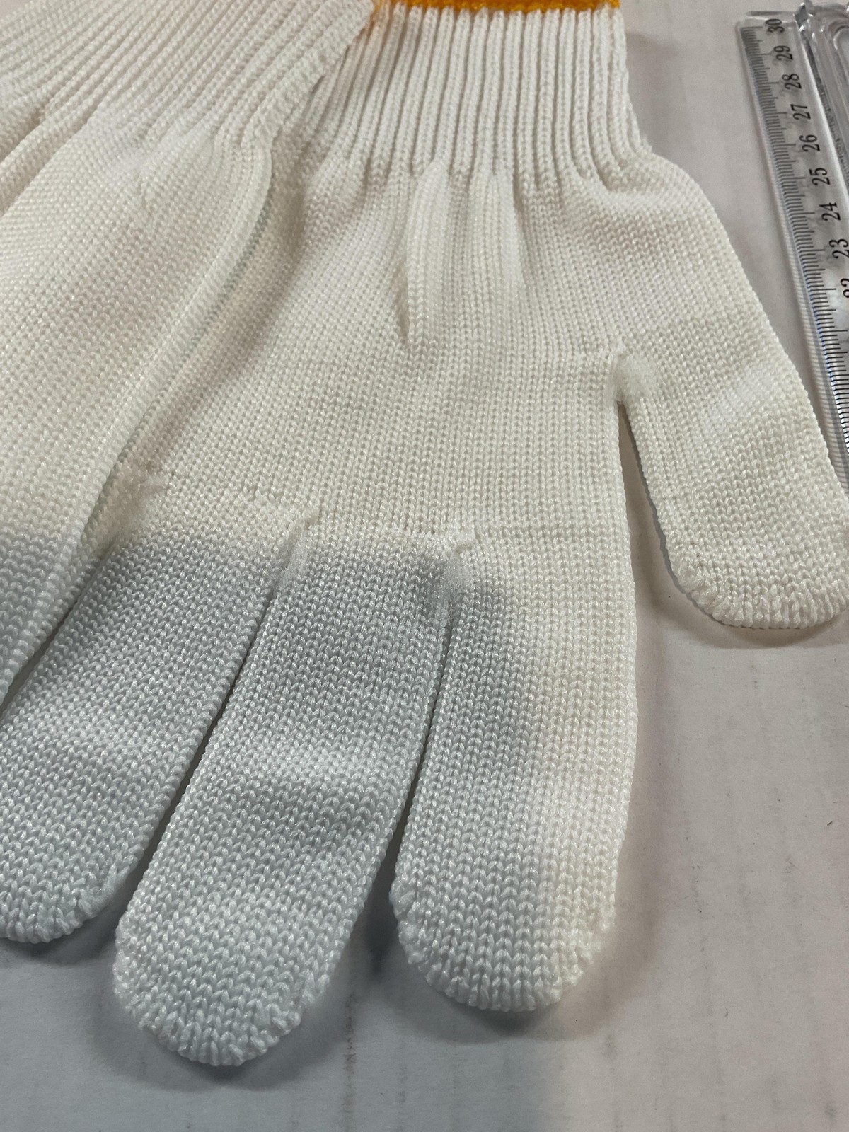 Adults One Size Fits All Jersey Cotton Soft White General Purpose Moving Gloves