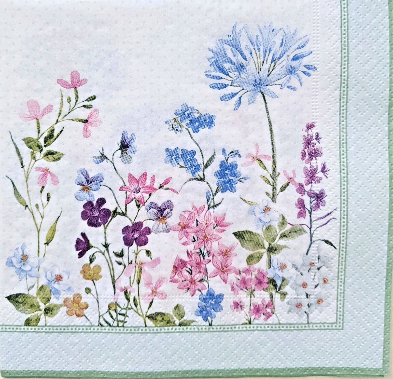 English Meadow – Luncheon Size Paper Napkins Pack Of 20