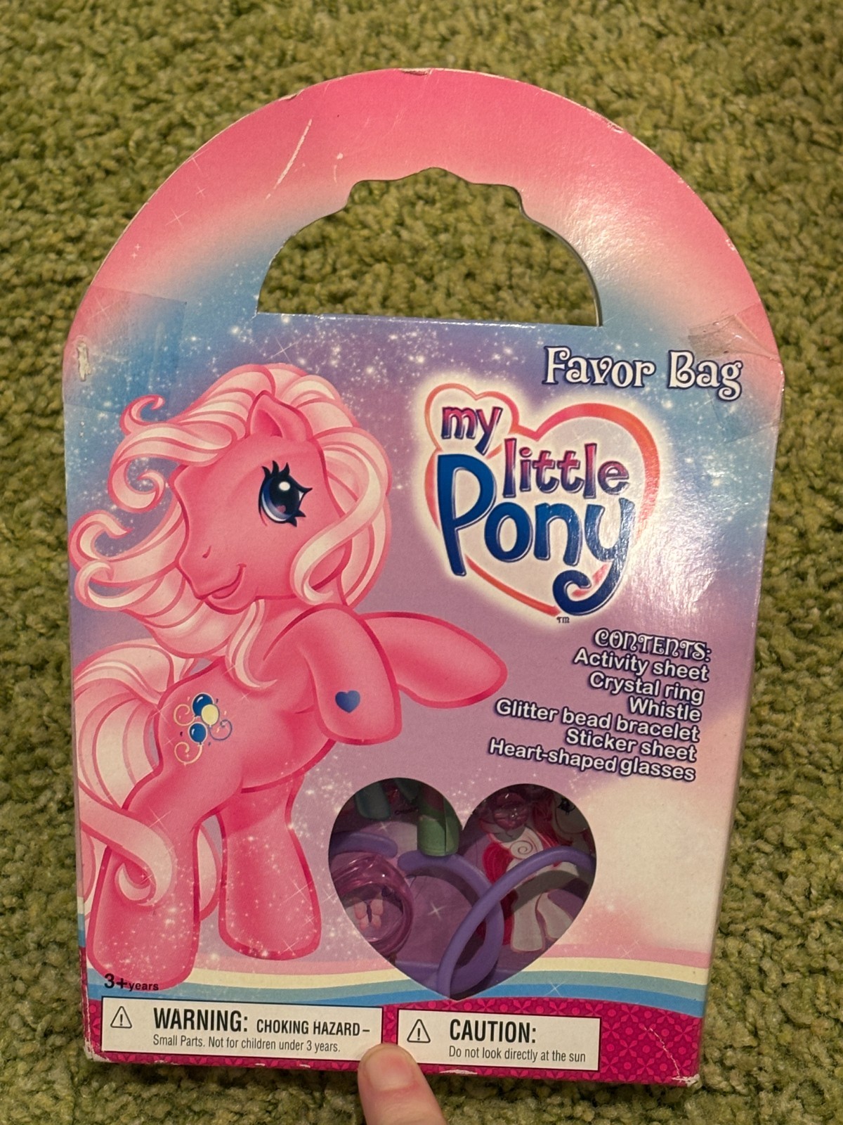 MY LITTLE PONY 2007 FAVOR BAG- DESIGNWARE- DISCONTINUED