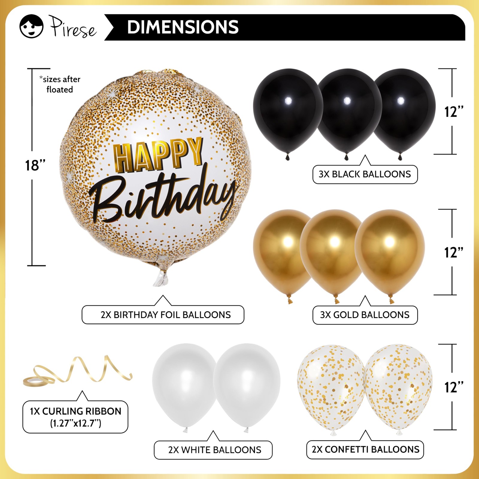 Pirese Over The Hill Birthday Decorations, Over The Hill Decorations Funny 50…