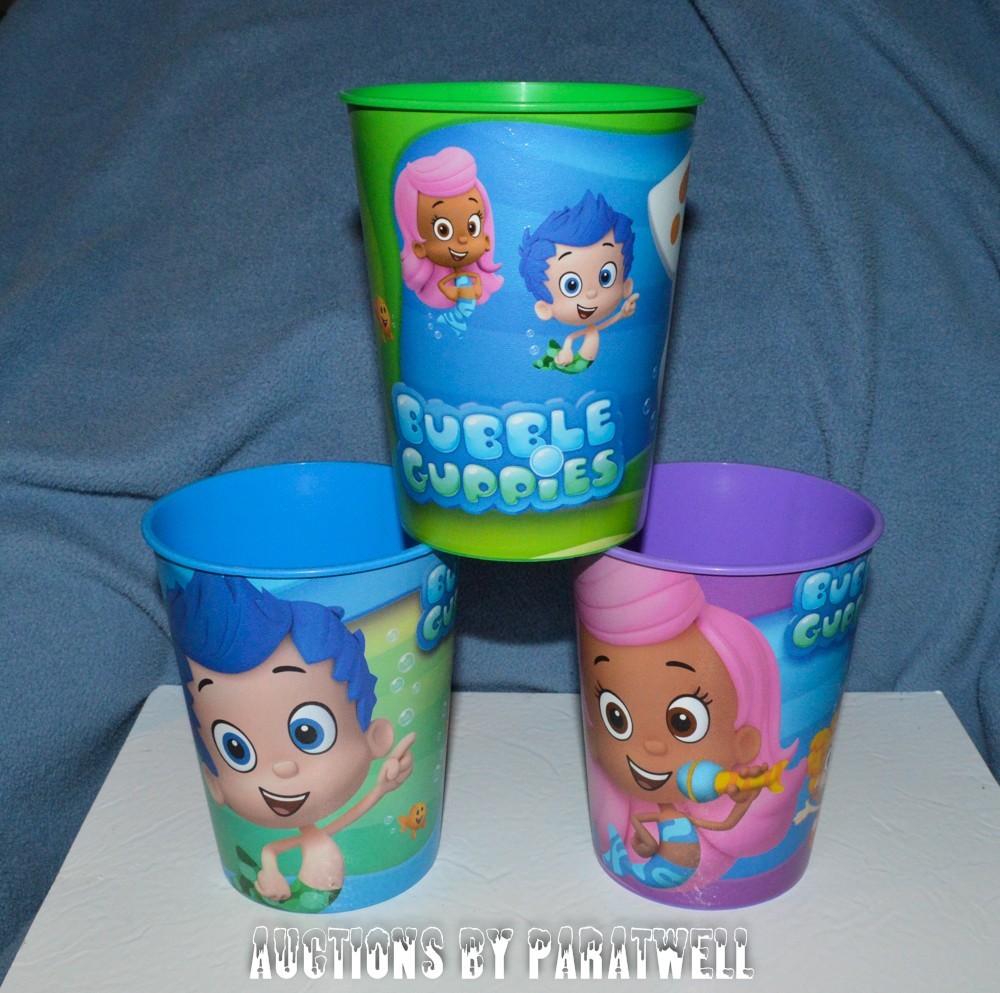Plastic Re-Usable 16 oz Party Favor Cups Kids Theme Birthday Cups BPA Free safe