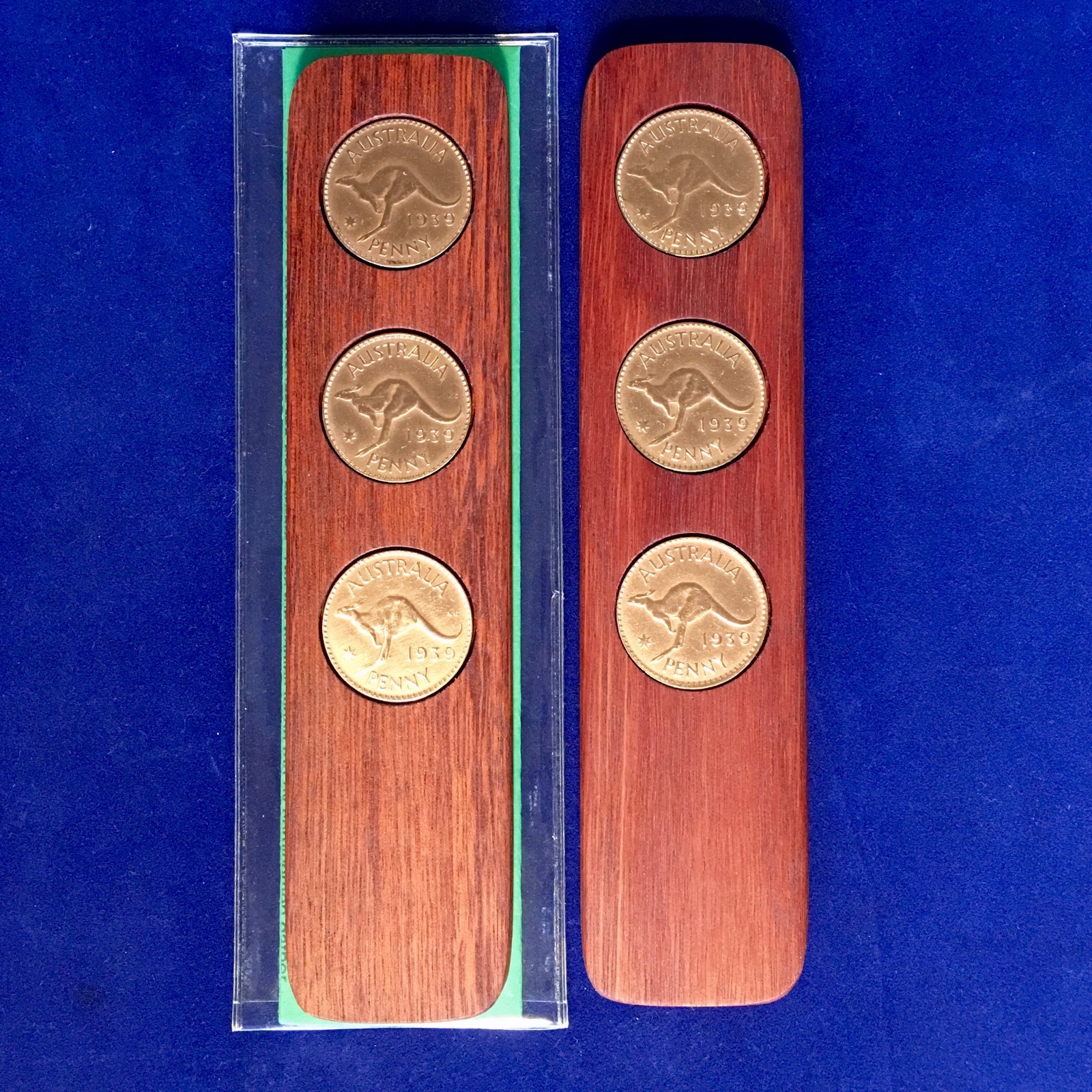 40th Birthday Present – 1986 Australian Penny 2UP Game – ANZAC Day Two-Up