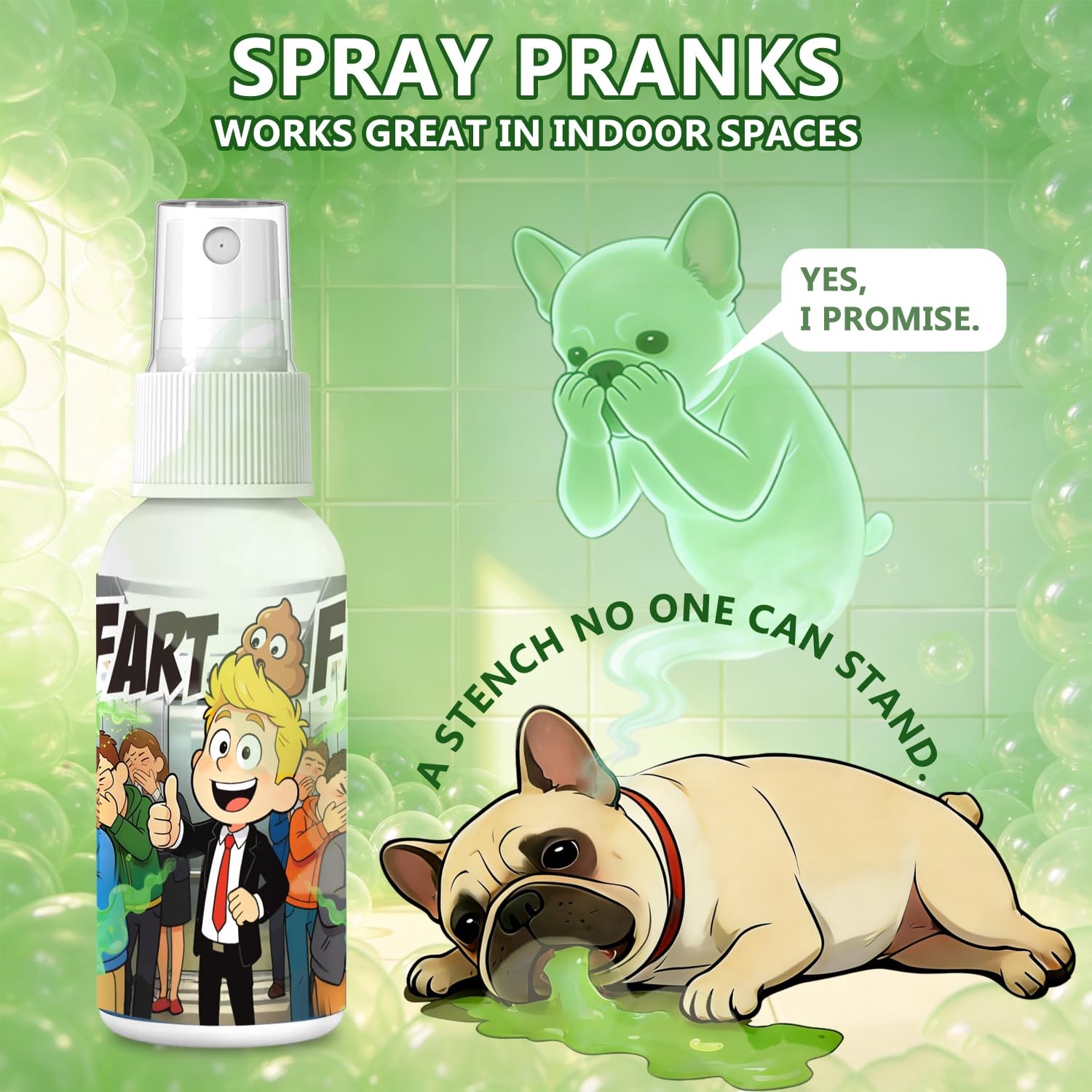 Funny Fart Spray Stink Bomb Gag Joke Adult Kids Prank 1OZ