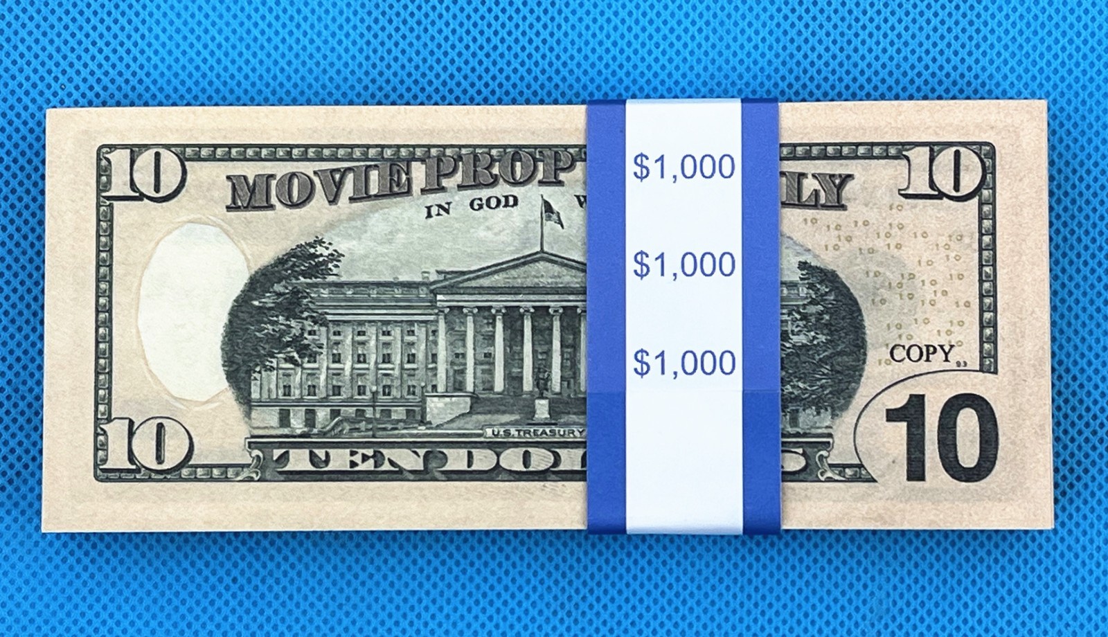 300 Pieces $10 Bills Prop Replica Money for Movies, Parties, Tik Tok, Instagram