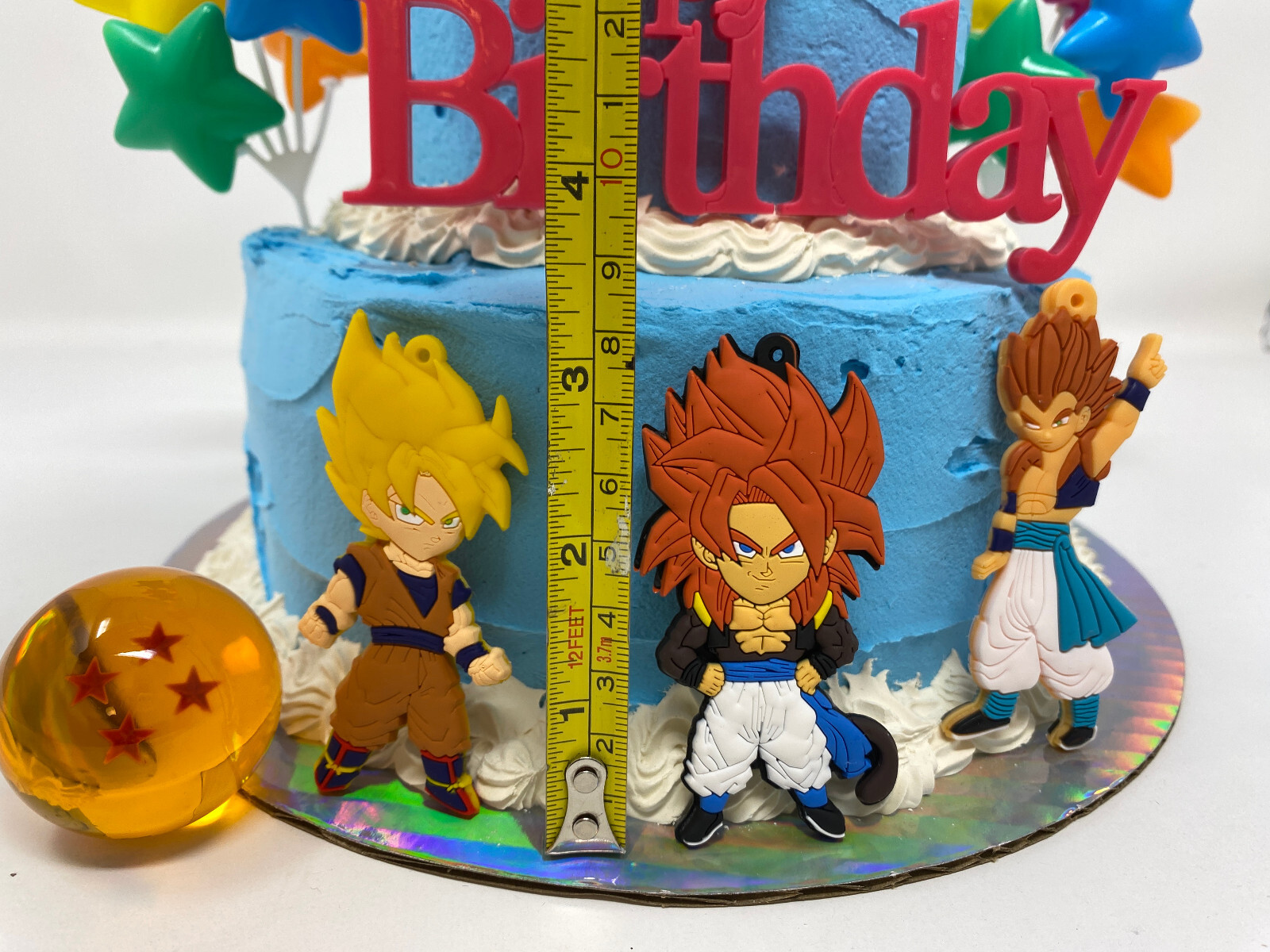 Dragon Ball Z ~ Cake Topper Set ~ BRAND NEW ~ Vegeta, Gohan, and