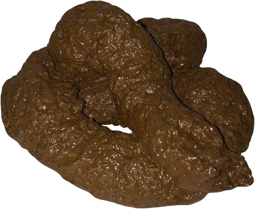 PREMIUM Fake Dog Poop Doggie Poo Realistic Doggy Doo Doo Dirt Joke Gag Crap Pile