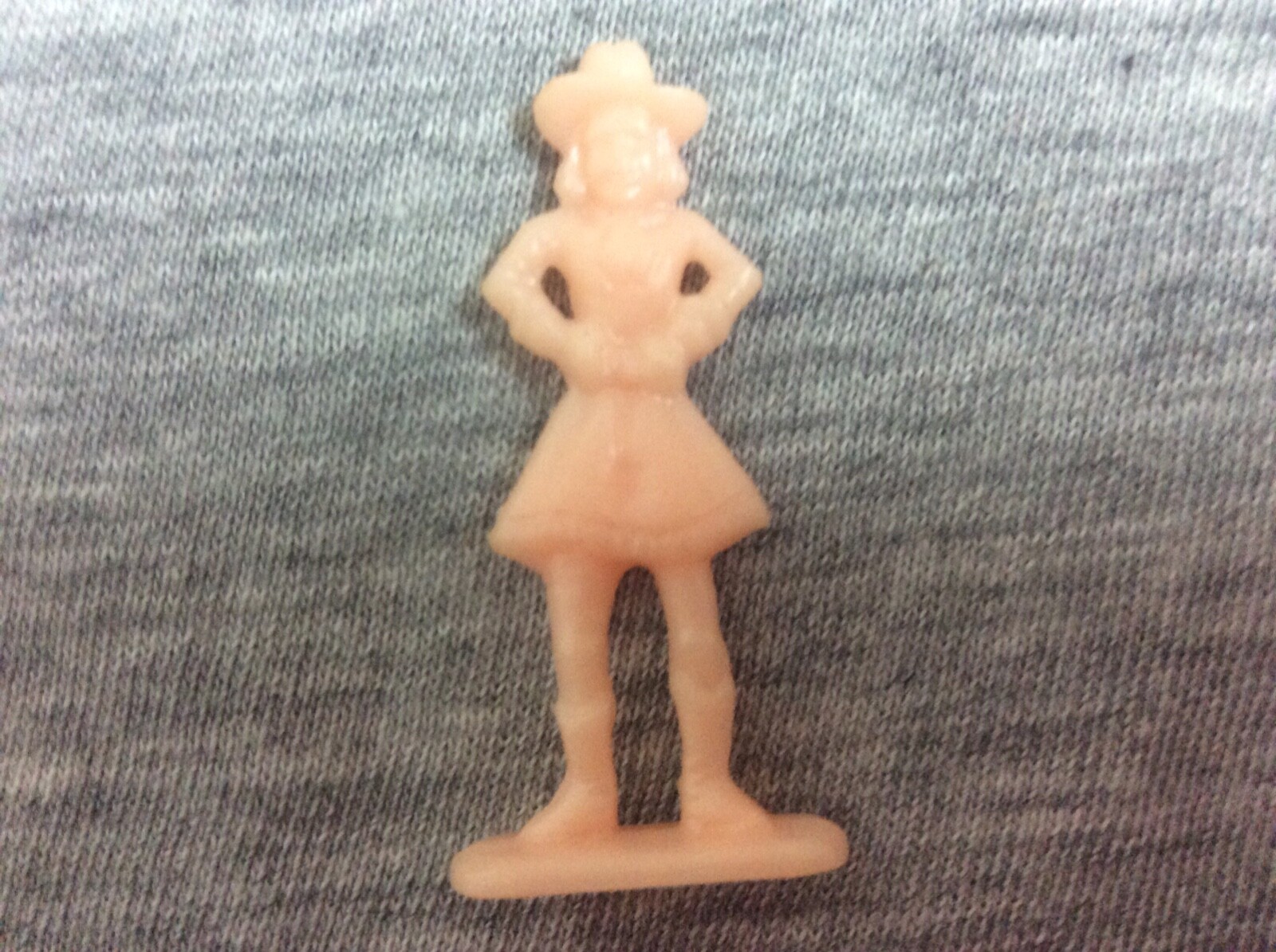Vintage 1950’s Pink Hard Plastic Cowboys & Indians Cake/Cupcake Toppers Lot