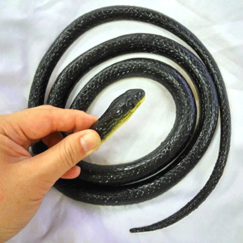 1pc Rubber Fake Realistic Snake Lifelike Scary Toy Prank Party Joke Easter Gifts