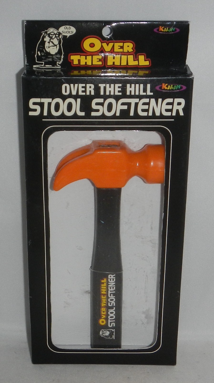 Gag Gift Over The Hill Stool Softener Toy Hammer 40th 50th Birthday Present