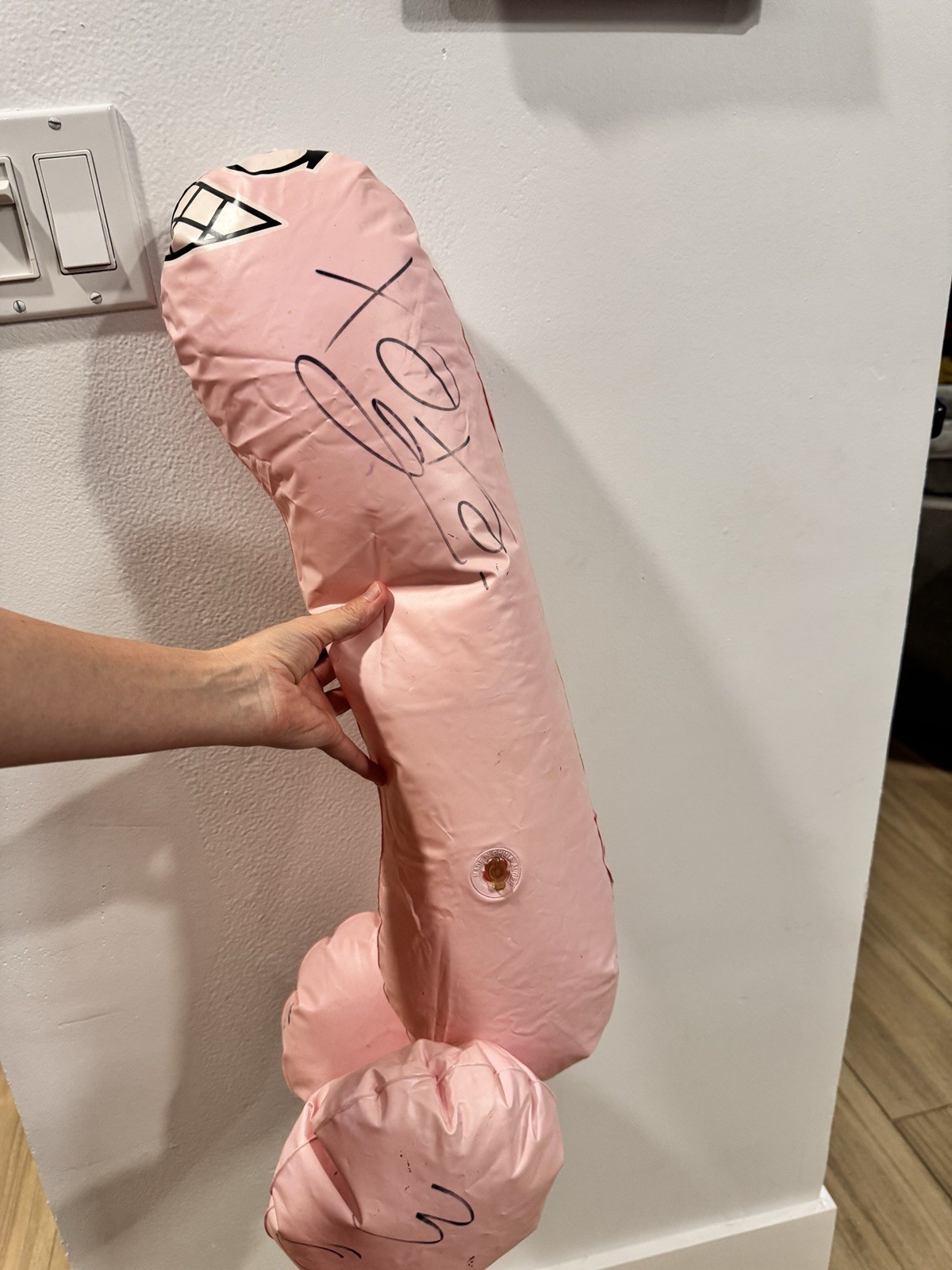 My Chemical Romance Signed Inflatable Adult Novelty Toy 4 Members Three Cheers