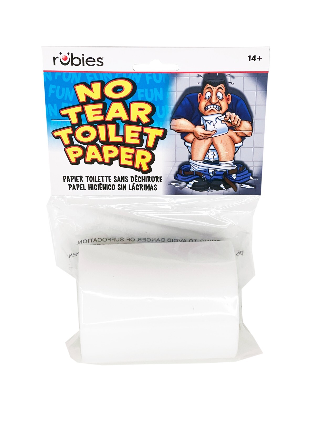 NO TEAR TOILET PAPER – Prank Gag Funny Impossible To Tear Bathroom Joke