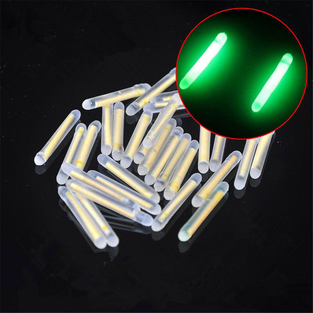100PCS 1.5″ Green Mini Glow Sticks Fishing Light For Parties Fishing Light Stick