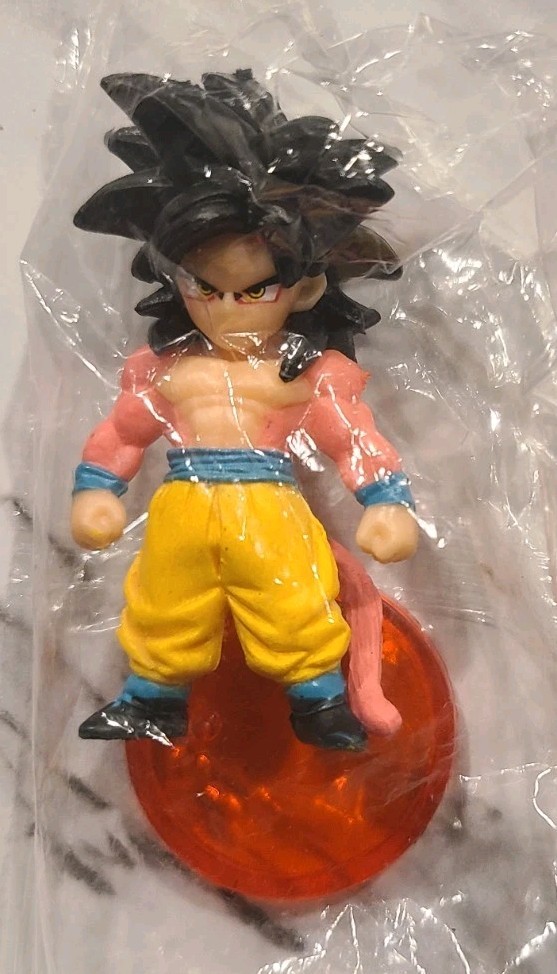 Dragon Ball Z Style 2.5″ Anime CAKE TOPPER SS4 Figure-New