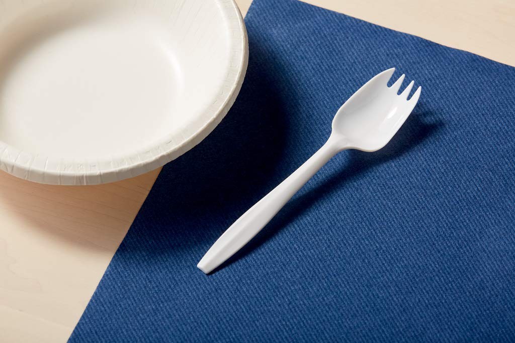 Dixie 5.75″ Medium Polypropylene Plastic Spork GP PRO , CMP21C, (Case of 1,000)