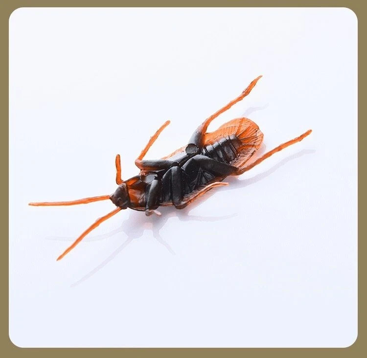 10Pcs Realistic Fake Cockroach Prank Toys – Creepy Rubber Gag Joke Bugs
