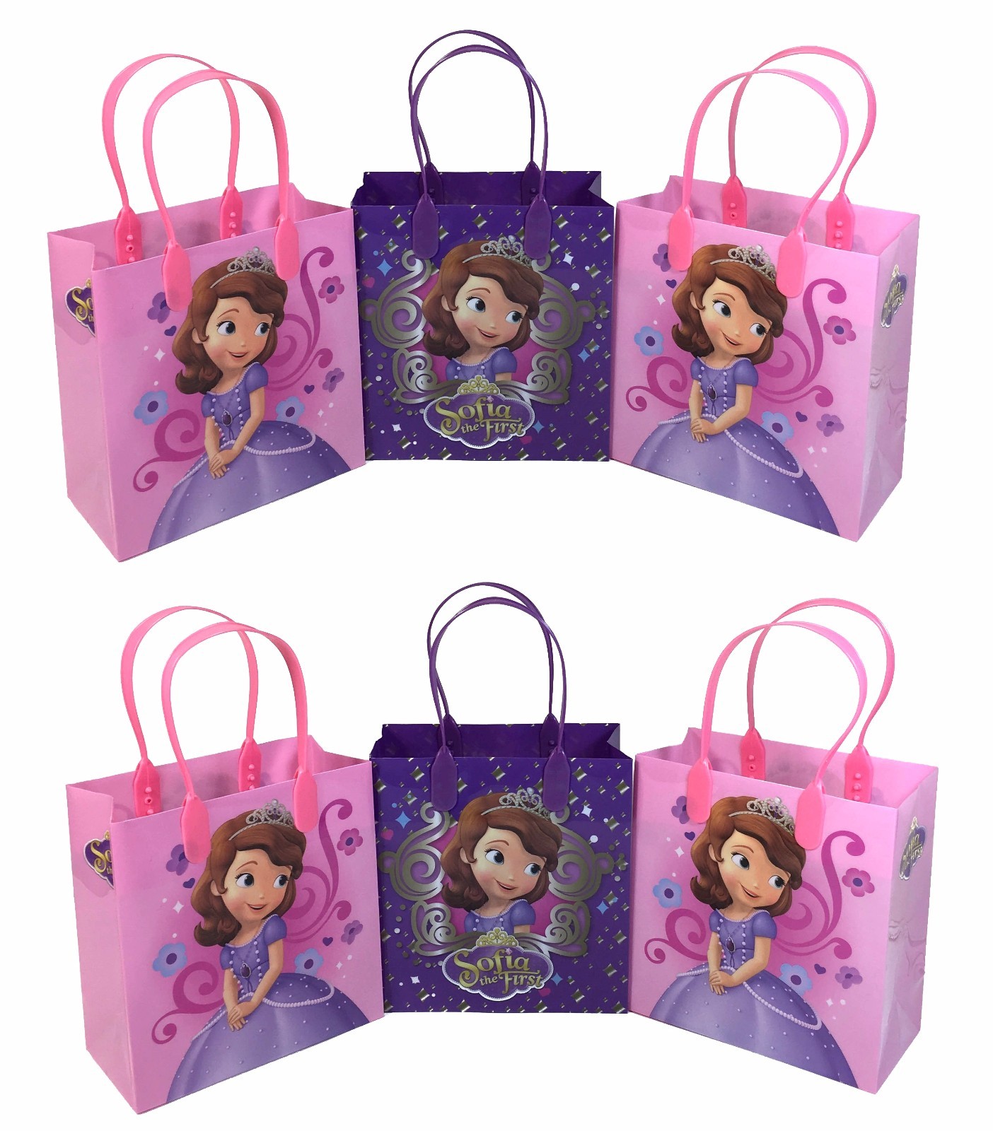 12PCS Disney Princess Sofia The First Goodie bags Party Favor Bags Gift