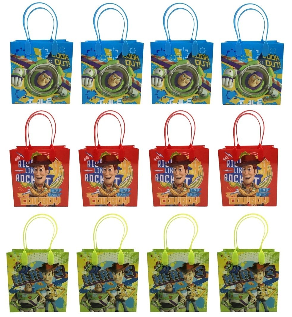 24 pcs Disney Toy Story Goody Bag Party Goodie Gift Birthday Candy Bags