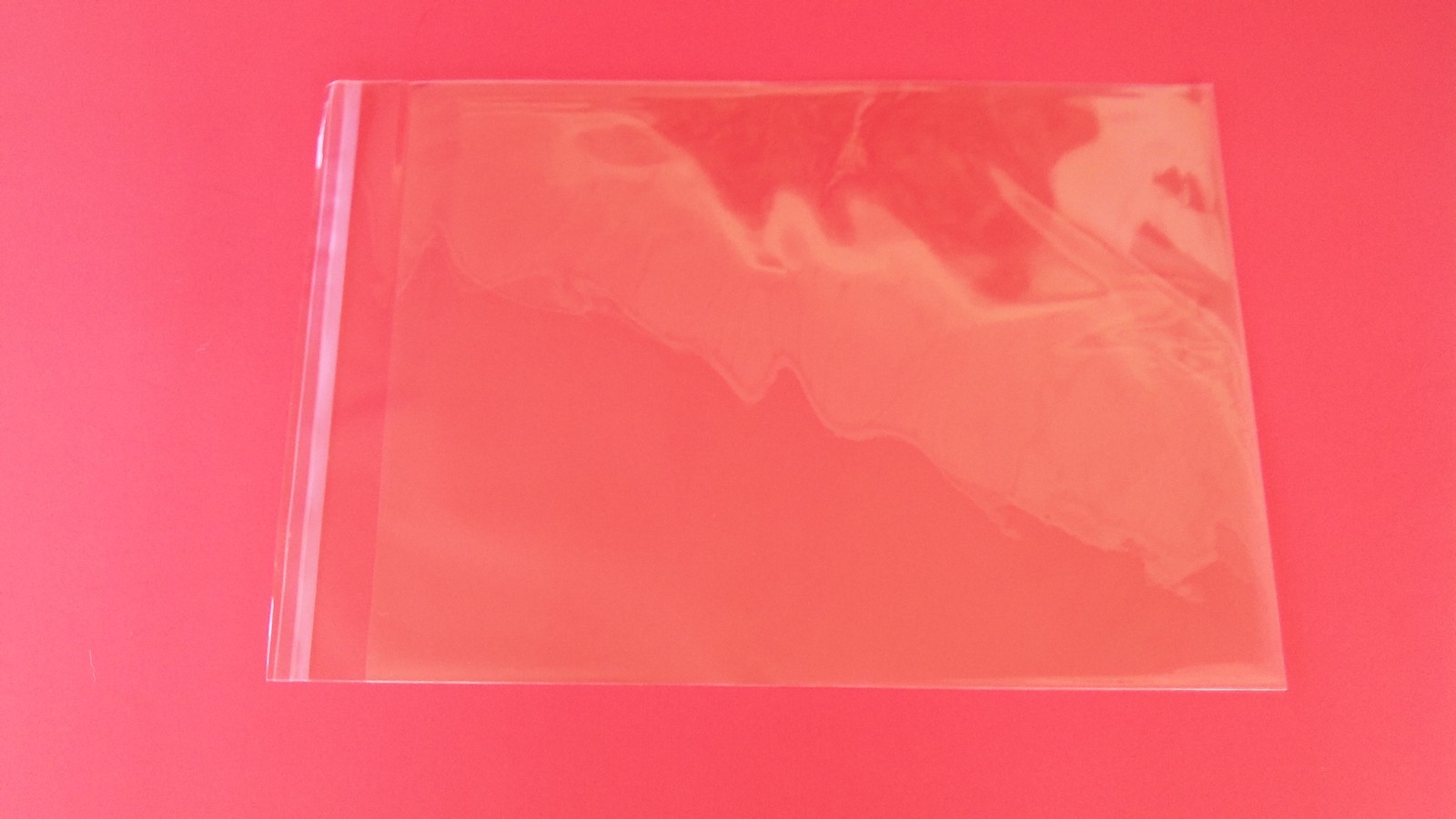 100 9×12 & 10X13 SELF SEAL LIP & TAPE CLEAR POLYPROPYLENE ‘CELLO’ BAGS 1.2 MIL