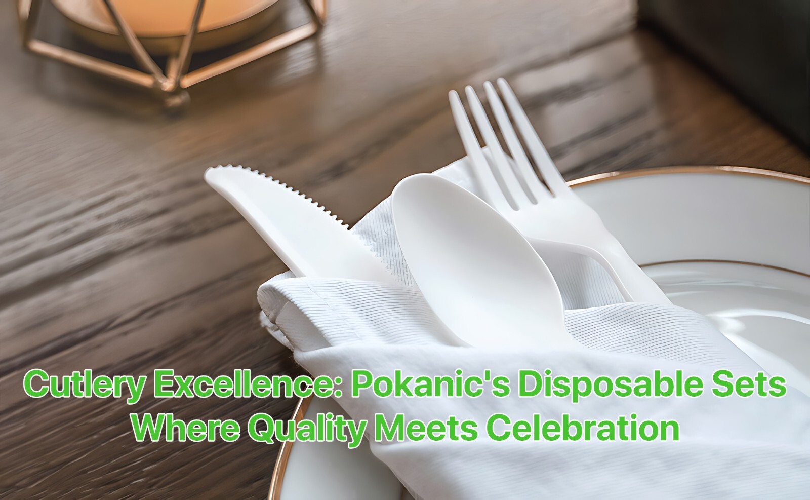 Utensil Plastic Disposable Cutlery Pack Fork Spoon Knife Napkin Salt Pepper Pack