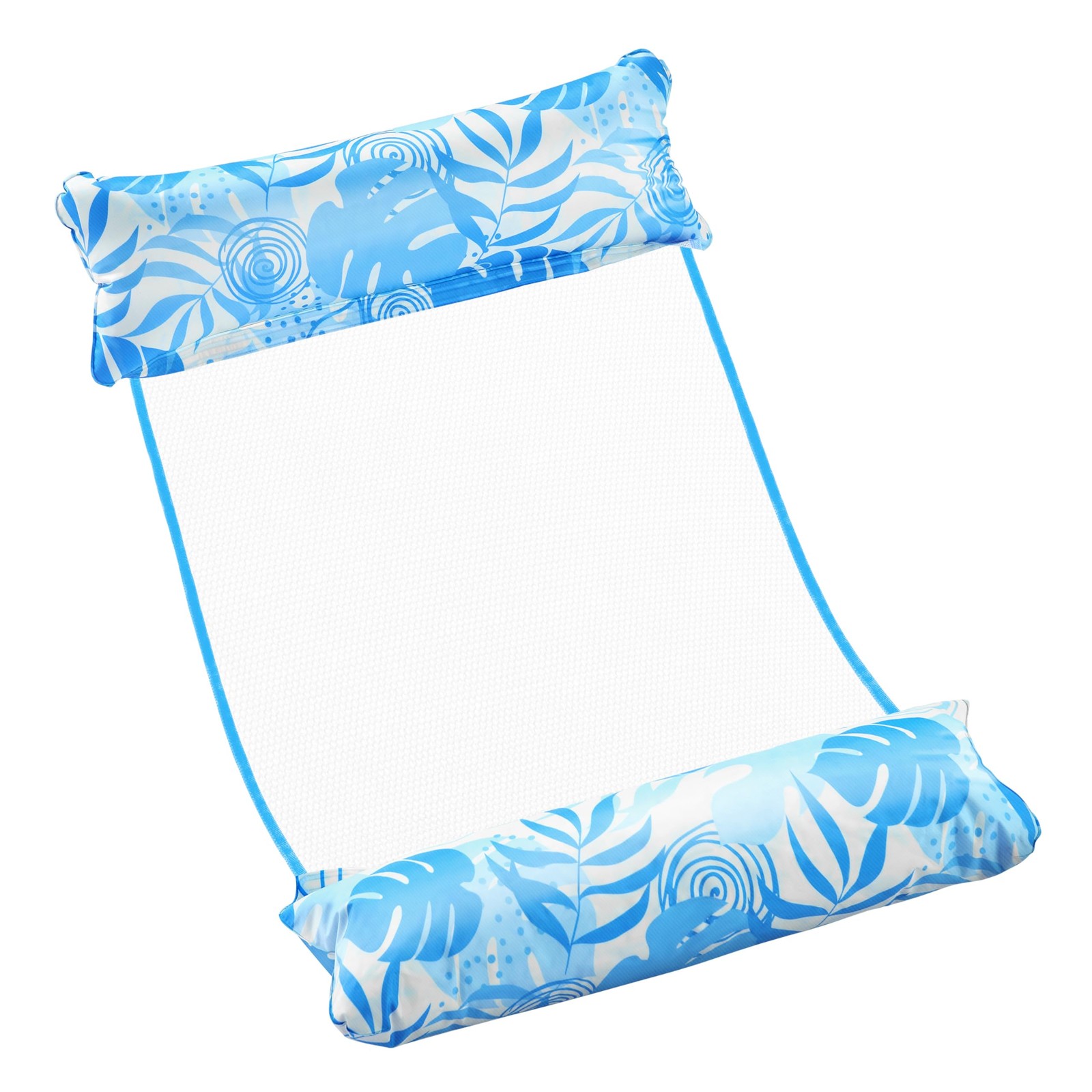 Hammock Pool Floats Adults, 4-in-1 Multi-Purpose Inflatable Pool Floaties Sof…